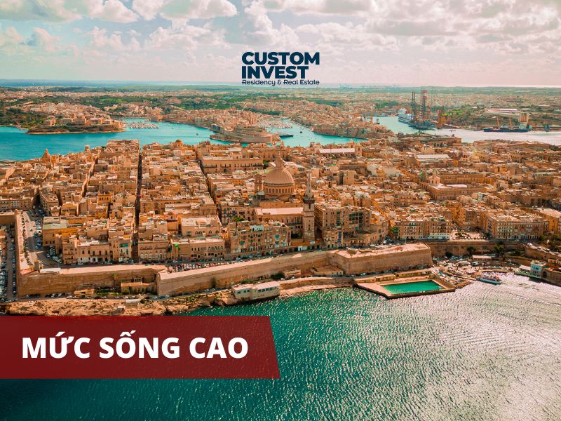 Mức sống cao và chi phí sinh hoạt thoải mái