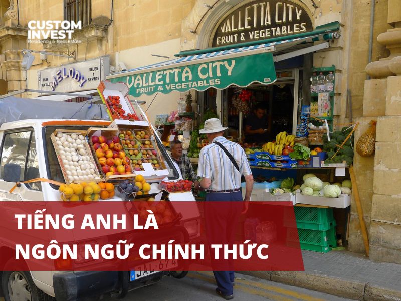 Tiếng Anh là ngôn ngữ chính thức