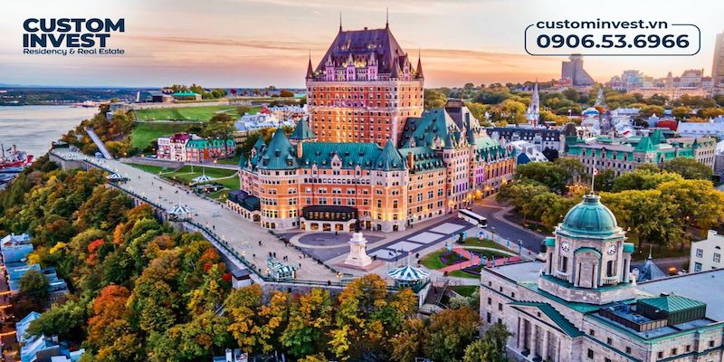 Quebec có sự phát triển mạnh về dịch vụ, tài nguyên thiên nhiên, cơ sở hạ tầng